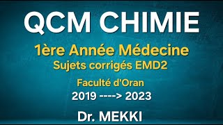 28 QCM CHIMIE SOLUBILITÉ [upl. by Nonnahc802]