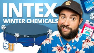 What Chemicals Do I Need to Close an INTEX POOL EasySet Pool  Swim University [upl. by Eentruoc485]