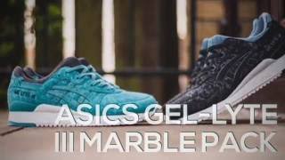 ASICS GELLYTE III MARBLE PACK  PEACE X9 [upl. by Atiragram]