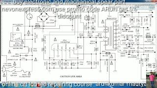 Crt TV power on sequence [upl. by Wiener]