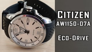 Citizen AW115007A EcoDrive watch full review J810 caliber 228 citizenwatch gedmislaguna [upl. by Nylarac]