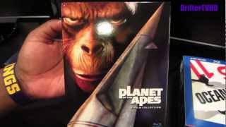 Planet of the Apes 5Film Collection Blu Ray Unboxing [upl. by Jahdiel]