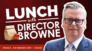 Lunch with TCDSB Director Brendan Browne  November 24 2023 [upl. by Sacks42]