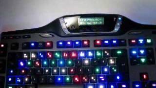 Colour Control of EACH Key  Logitech G15 RGB MOD [upl. by Favien532]