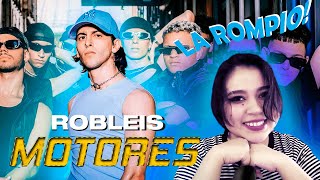 La Rompio🔥🔥 REACCIÓN Robleis  MOTORES Official Video [upl. by Athal]