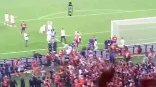 Auf Uns Ein Hoch von Andreas Bourani beim WM Finale aus der deutschen Fankurve [upl. by Eitsyrk533]