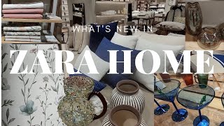 New in Zara Home  Come shopping with me  Modern rustic style  Natural materials 🌿🌊 [upl. by Tennies]