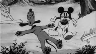 Los Cortos de Mickey Mouse en Blanco y Negro 1x29 The Moose Hunt [upl. by Vasileior]