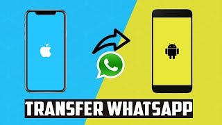 How to Transfer WhatsApp from iPhone to Android 3 Simple Steps [upl. by Imoen]