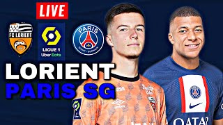 🔴LORIENT  PARIS LIVE  🔥LES MERLUS FACE A LOGRE PARISIEN   MATCH LIGUE 1 DIRECT FCL VS PSG [upl. by Jet]