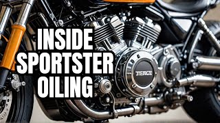 Revealing the hidden secrets of Harley Sportster oiling system [upl. by Pokorny331]