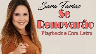 Se Renovarão  Playback e Com Letra  Legendado Sarah Farias [upl. by Hobbie]