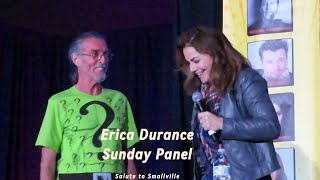 Erica Durance Sunday Panel  SALUTE TO SMALLVILLE [upl. by Mitman]