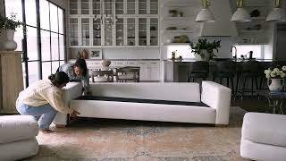 Barton Sofa Assembly Video  Albany Park [upl. by Lemmor]