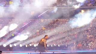 Roman Reigns entrance Wrestle Mania 32 [upl. by Riesman]