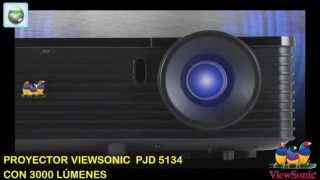 Video Proyector Viewsonic PJD5134 2800 lumens HDMI SVGA 1080p Bocina Portatil 3D [upl. by Gnirps]