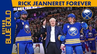 Honoring Rick Jeanneret In His Final Season With Buffalo Sabres  Beyond Blue amp Gold [upl. by Fauver]