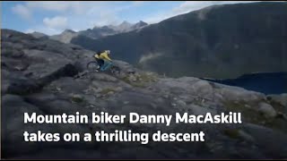 Watch mountain biker Danny MacAskills incredible ride in Scotland [upl. by Taber]