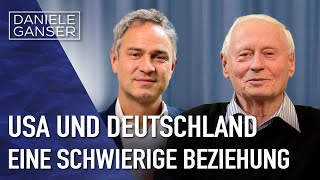 Dr Ganser USA  Deutschland  eine schwierige Beziehung  Gespräch mit Oskar Lafontaine 61123 [upl. by Charbonnier]