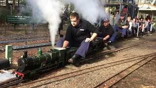 56 Triple Header Steam quotActionquot Public Running Day  10072016 [upl. by Sabas]