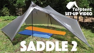 Tarptent Saddle 2 Setup [upl. by Sedruol799]