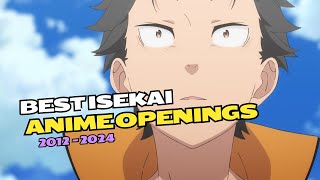 50 BEST ISEKAI ANIME OPENINGS [upl. by Assirehs]