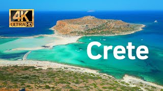 Crete drone 4K60fps Balos Chania Elafonisi Preveli Retimno Seitan Limania Stavros Komolithi [upl. by Acired]