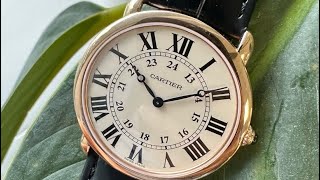 Cartier Ronde Louis Cartier 18K Rose Gold 36MM W6800251 [upl. by Lipinski]