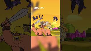 Dragons Attack clashroyale clashroyaleanimation clasharama momentsroyale clashofclans shorts [upl. by Tabshey29]