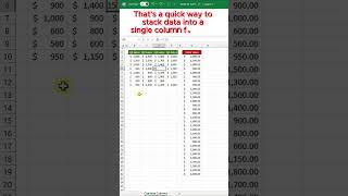 Excel Tricks Combine Columns in seconds [upl. by Raeann]