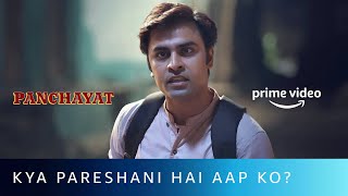 Pareshani Kya Hai Aap ko  Jeetu Bhaiya Angry Scene  Panchayat 2  Amazon Prime Video [upl. by Asirram]