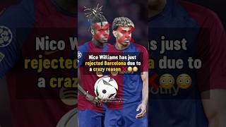 🚨 Why Nico Williams just REJECTED Barcelona football [upl. by Carley985]