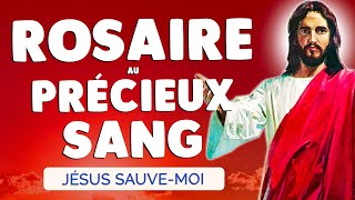 🙏 ROSAIRE au PRÉCIEUX SANG de JÉSUS CHRIST 🙏 Très PUISSANTE PRIÈRE [upl. by Hallutama477]