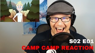 D MEETS D  Camp Camp Season 2 Episode 1 Reaction [upl. by Michelle]