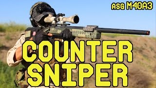 DesertFox Airsoft CounterSniper SC Village ASG M40A3 Sniper Rifle [upl. by Suiratnauq]