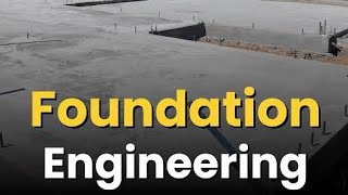 LEC78 FOUNDATION ENGINEERING  soil mechanics SHALLOW foundation deep foundation well etc [upl. by Teriann]