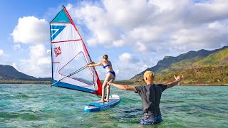 WindSUP Set  Windsurfing amp Stand Up Paddling in one [upl. by Atok]