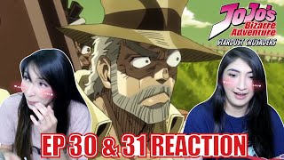 JOSEPH X AVDOL ❤  JoJos Bizarre Adventure Stardust Crusaders Episode 3031 Reaction Highlights [upl. by Nitsuga]