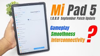 Xiaomi Pad 5 HyperOS 1080 Update  Full Review of Interconnectivity Smoothness amp Features [upl. by Bergren]