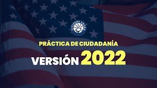 Práctica de ciudadanía americana  Versión 2022 [upl. by Tandie]