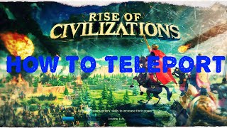 How to Teleport Official Guide  Beginners Guide   Rise of Kingdoms [upl. by Nestor]