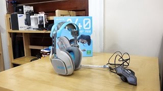 Astro A40  Mixamp M80 Xbox Edition Headset Review Solid [upl. by Ettenowtna]