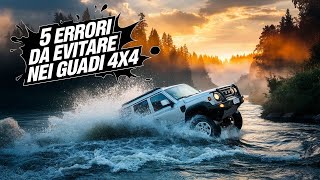 5 Errori da Evitare nei Guadi 4x4  The Hidden Dangers of 4x4 Water Crossings [upl. by Frost]