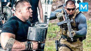 Special Forces Strength Training with SWAT Tony Sentmanat  Muscle Madness [upl. by Redleh]