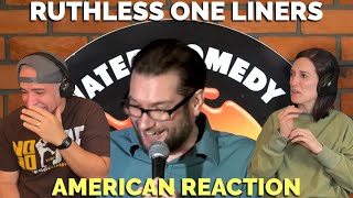 Gary Delaney  Ruthless One Liners REACTION [upl. by Lubba]