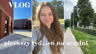 pierwsze dni na uczelni 👩🏼‍🎓🎓  VLOG [upl. by Efeek]