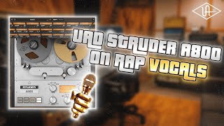 This Plugin Is GOLDEN 🌟 For Your RAP VOCALS  How To Use UAD Spark Studer A800 For Hip Hop Music [upl. by Navaj]