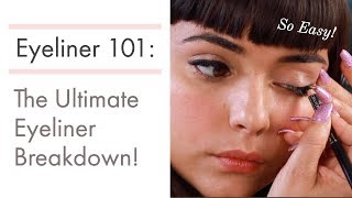 Eyeliner 101 Everything You Need To Know  How to Apply Pencil Liner [upl. by Erastes]