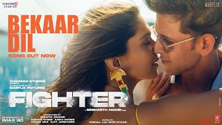 FIGHTER Bekaar Dil Song Hrithik Roshan Deepika VishalSheykhar Vishal M Shilpa BoscoCaesar [upl. by Nhguavoj]