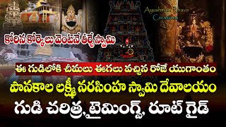 Panakala Laxmi Narasimha Swamy Temple  Temple History  Route Guide  Timings  Mangalagiri [upl. by Stephie]